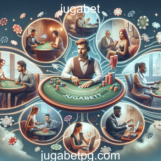 A Experiência Imersiva dos Cassinos Ao Vivo na Jugabet
